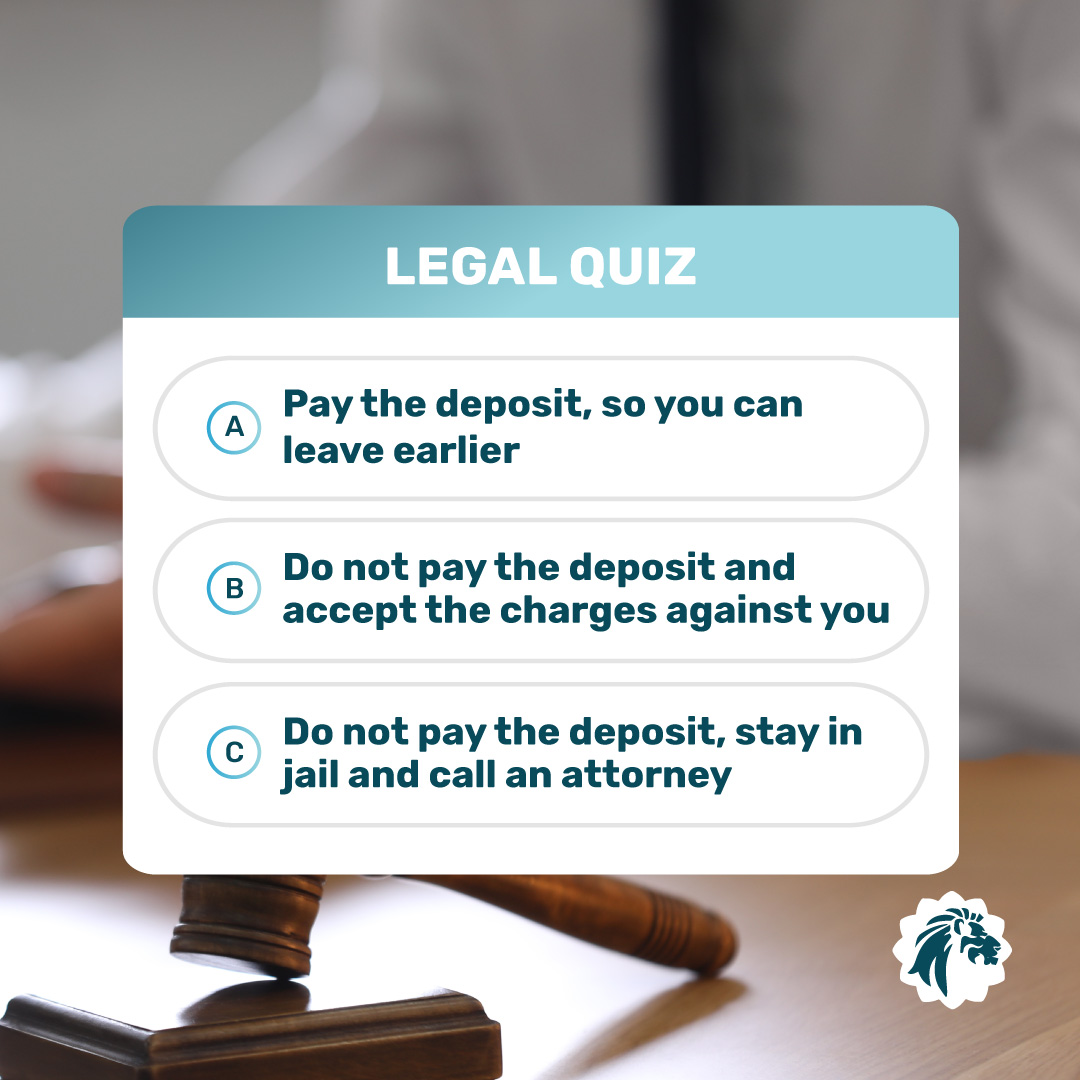 STERNLawLLC's tweet image. Paying a fine, bail, or bond often means that you are #PleadingGuilty to the charges that are being brought against you. Based on this hint, what's the "Right" answer" if you want to protect your #immigration status and eligibility for future benefits?
#ImmigrationBenefits