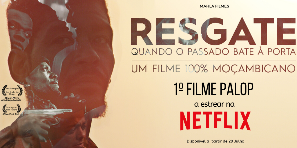 Filme_resgate's tweet image. Streaming worldwide from July 29!
RESGATE é o 1º filme africano de língua oficial portuguesa a estrear na @netflix! 
Estamos MANINGUE orgulhosos por levarmos a nossa bandeira para o mundo! 🖤🎬🇲🇿