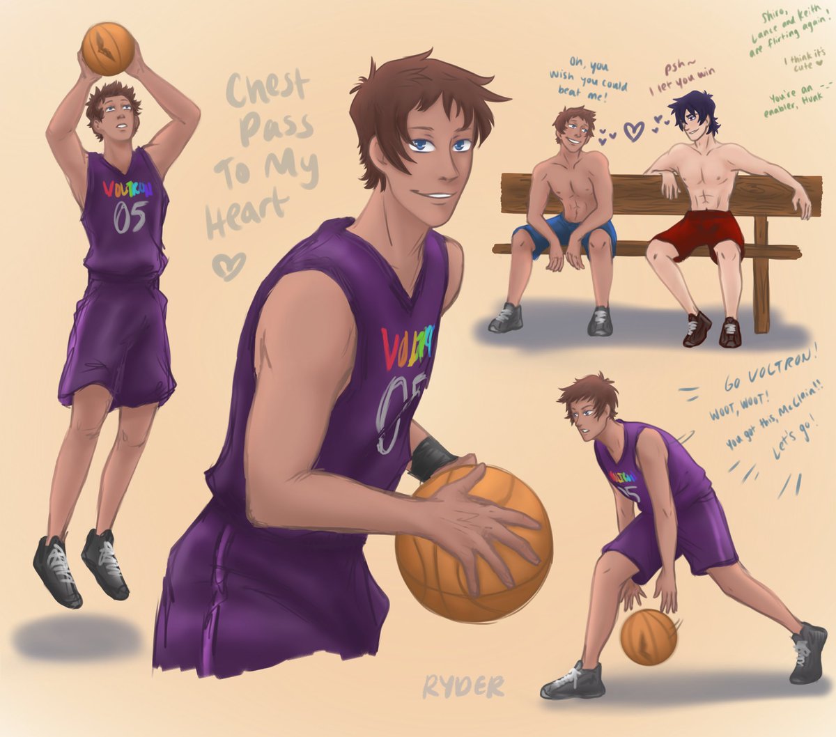 ryderiyanart's tweet photo. day 22 - athlete au that went so perfectly w/ my klance bball fic that I had to draw it <3 {https://t.co/Lt1Pk5sOGN}
#Julance2020 #julance #klance https://t.co/73qYgE3a5a