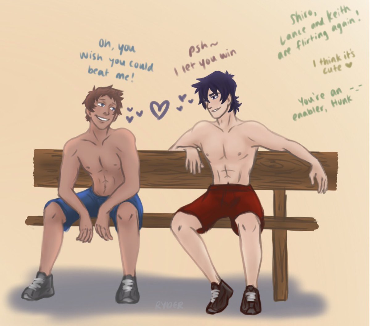 ryderiyanart's tweet photo. day 22 - athlete au that went so perfectly w/ my klance bball fic that I had to draw it <3 {https://t.co/Lt1Pk5sOGN}
#Julance2020 #julance #klance https://t.co/73qYgE3a5a