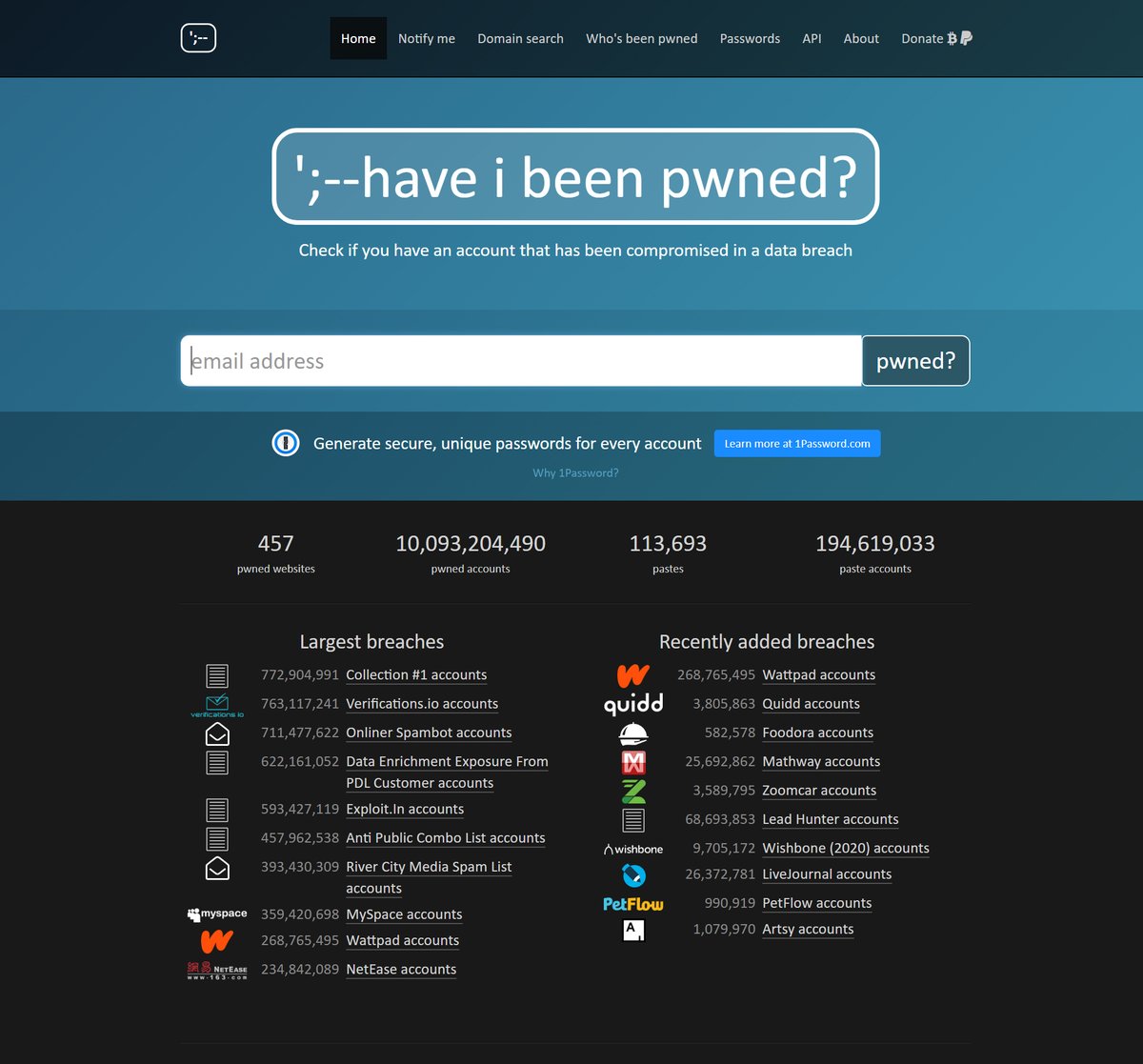 DuoNZ's tweet photo. Increasingly, we are hearing of big Data breaches both here in NZ and overseas. If you have ever wondered if any of your details have been leaked then we would recommend you visit the Australian site “have I been pwned” – it’s legitimate and it’s safe.

https://t.co/hWpvpqUdps https://t.co/5glAr81xmo