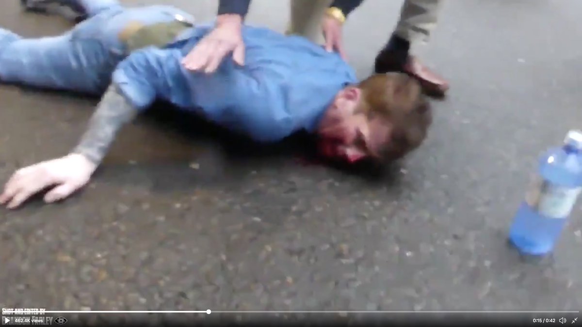 Then cream-cap asks the victim to roll onto his side so that he won't die of asphyxiation. He's also trying to determine if the victim can follow directions.He's checking for brain injury.