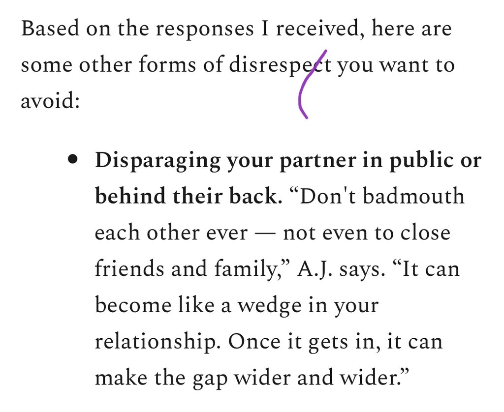  @polina_marinova’s newsletter this week, was a collation of about 100 advices from readers for her new marriage (btw, congratulations!) and one person said: