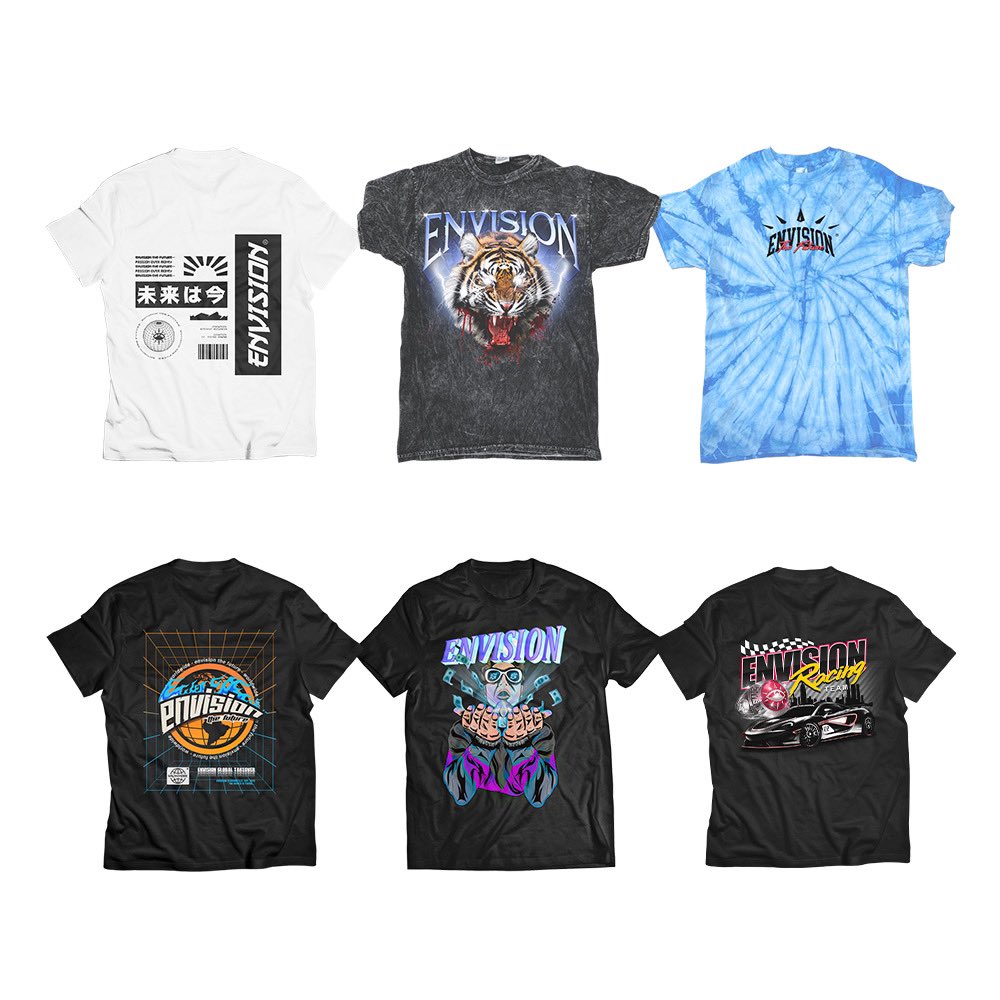 MaxEnvisions's tweet photo. 6 Shirts designed for the @ShopEnvision summer drop 🤍🖤

BL collabed w/ @borjaworld ⚡️
BR collabed w/ @dalv_s ⚡️

https://t.co/T0V0Fqxvb5 🔥 https://t.co/i3Swvc4C5L