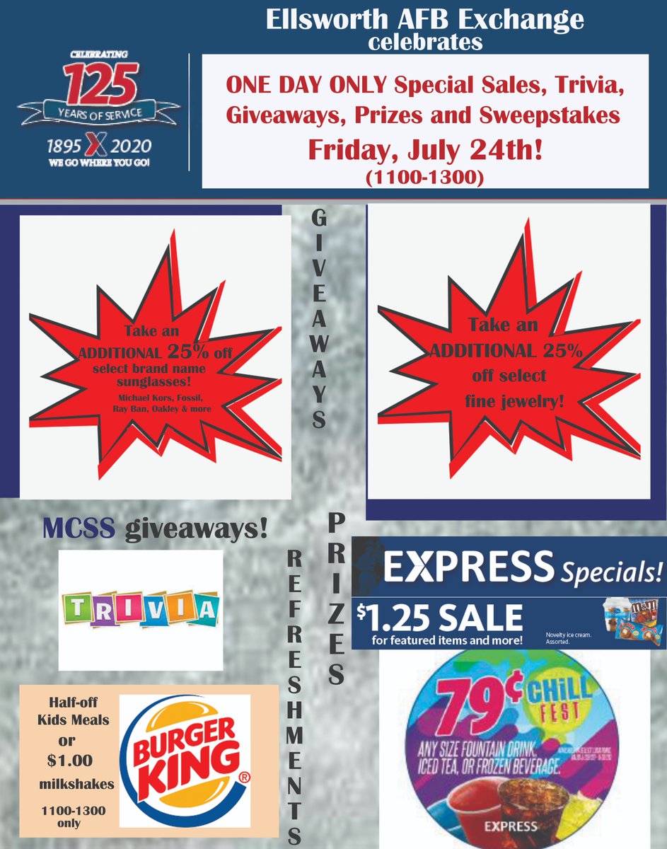 ellsworth afb exchange