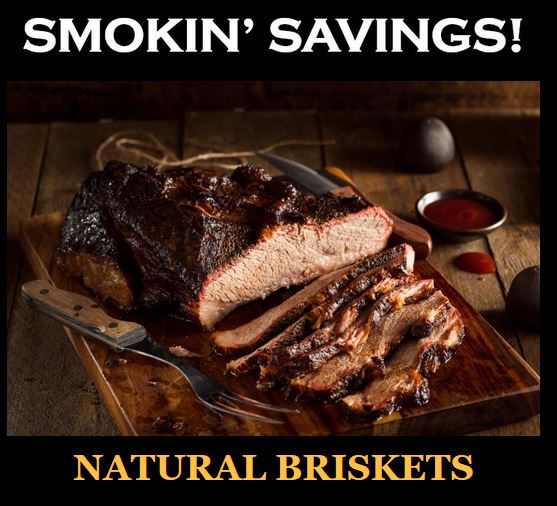 CreekstoneFarms's tweet photo. While supplies last, we've got our Natural briskets on sale for only $98 - savings of over $50! 
#bbqlovers #creekstonefarms #brisket #blackangus 

https://t.co/WxsSgxoHhO https://t.co/Rq5rS4OxGR