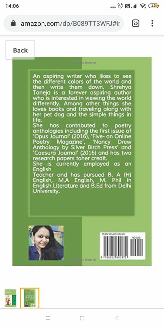 ShrehyaTaneja's tweet photo. @AuthorNetwork MY NEW BOOK 
WHEN YOU WERE BETRAYED
Life has shades of grey tampered misunderstanding n miscommunication, heroes walking a mile like d villians n d villians doing a consistent role reversal. 
https://t.co/DW8rC4rwSl

#writerscommunity #Writers #Kindle https://t.co/q7lSuUtFyA