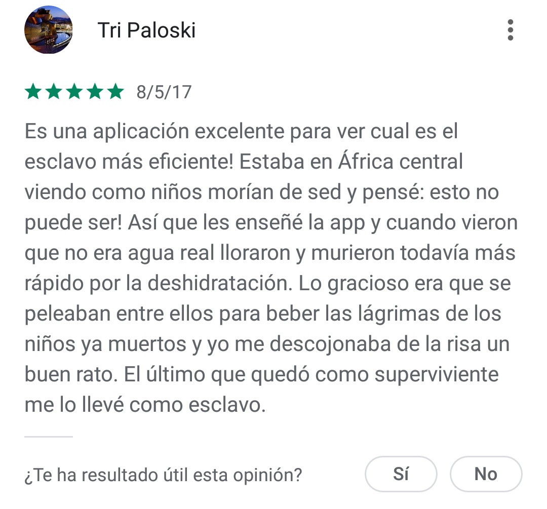 PlayStoreOOC's tweet image. Cada uno la usa como quiere