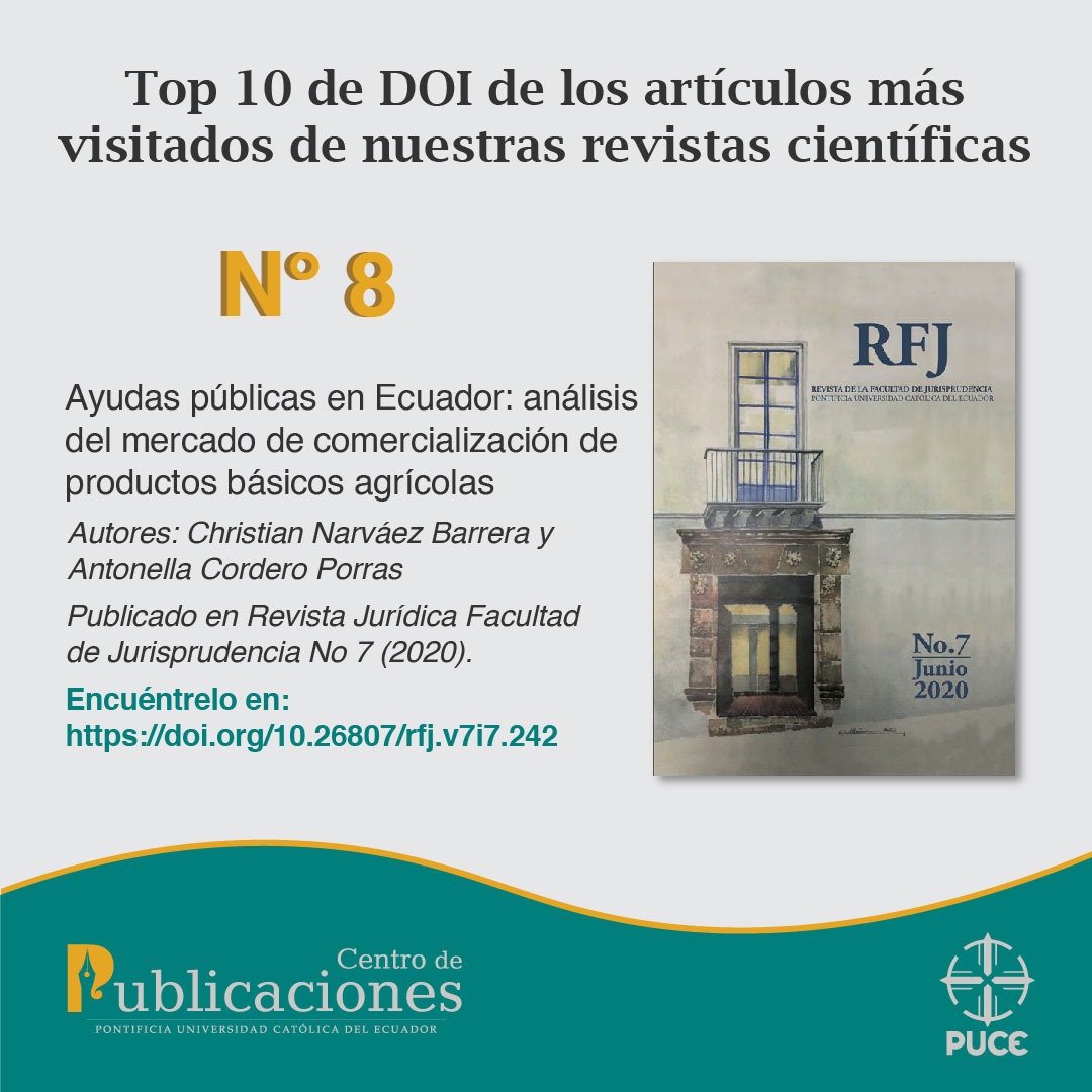 PUCE_Ecuador's tweet photo. 🆕 Compartimos el top 10 de DOI de los artículos más visitados de nuestras revistas científicas.
✅ Encuéntralo en ➡️ https://t.co/5NEXJUKQgZ
@PublicaPuce
#RevistasPUCE
#EdiPUCE
#InvestigaciónPUCE https://t.co/DH5x49DQA8