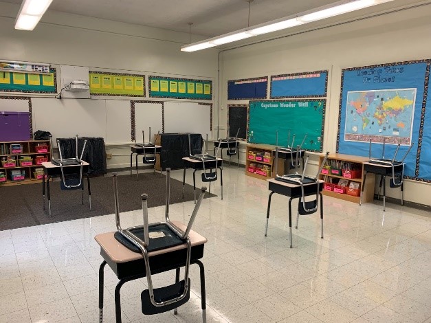 MamaroneckED's tweet photo. #Fall2020Restart Constantly reviewing, analyzing & reconfiguring classrooms to see what's possible w/in @NYSEDNews safety regulations. Prioritizing in-person learning, health and safety. Considering all instructional space options in schools, as well as outdoor spaces https://t.co/hrfkMuUb2d