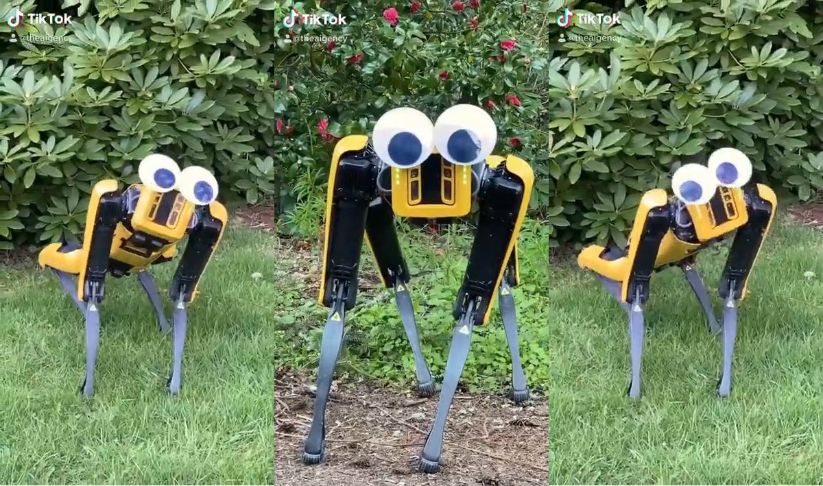 IEEEFutureDir's tweet photo. We truly enjoy @ieeespectrum's weekly selection of awesome #robot videos. In this week's roundup, @BostonDynamics' Spot gets a new look and one #engineer braves a #robotic haircut. Check it out here: https://t.co/ZXAnl3fMN6 @the_aigency #robotics #futuretech https://t.co/Fyfb2w8hHu