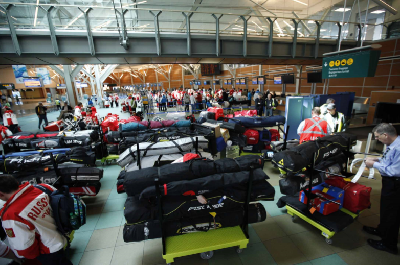 During the 2010 Winter Games, 13 million athletes, VIPs, passengers, and visitors travelled through YVR. When the games ended, we saw our busiest day on March 1, 2010, when 37,000 passengers departed and 9,000 pieces of oversized athletic equipment were handled.  #YVRBDAY