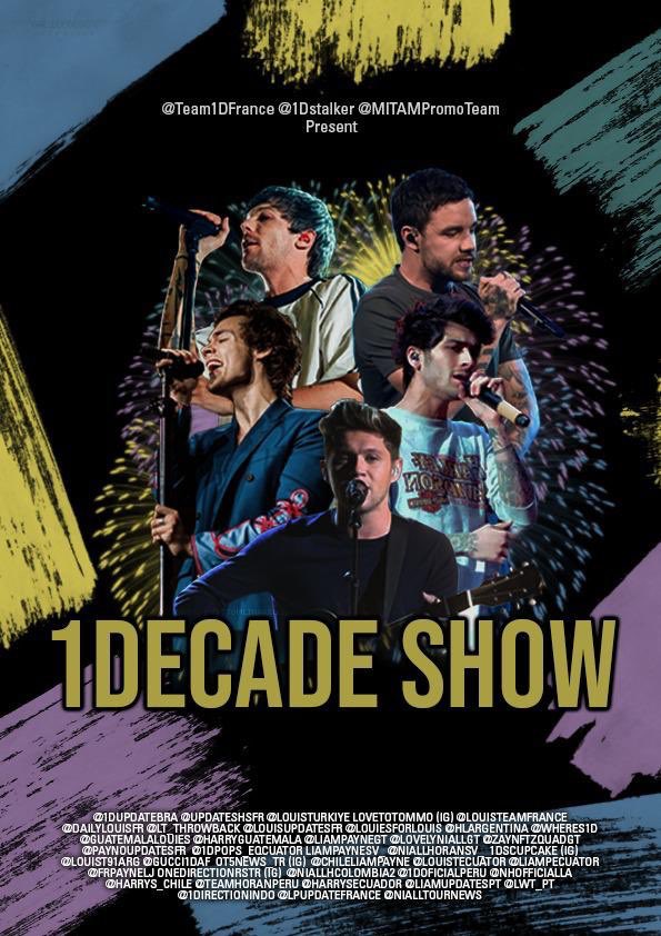 chileliampayne's tweet photo. Muchas gracias a todos por participar en este hermoso proyecto 💜 por ser parte de #1DecadeShow y de cada actividad del #1DecadeProject
A las cuentas organizadoras @Team1DFrance @1DStalker @MITAMPromoTeam 💕 thank you so much for everything! https://t.co/B1VMuXwnv8