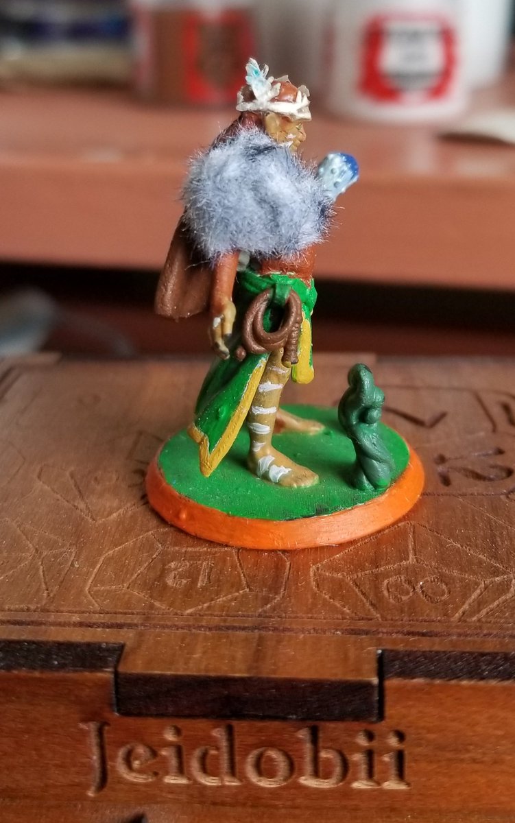 Gdubb005's tweet photo. Ready for Tonight with my New and Improved Mini!!!
Adorned in All the Things for this coming HELL BATTLE against a GOD๐ฅ
See you at 6:30pm PT for
The Realms of Ukodor!!
https://t.co/erCIRQfs45
#dnd #rpg #ttrpg #twitch #ukodor #fabled42 #heroforge
@fabled42 @HeroForgeMinis https://t.co/H7wpQ6UyTN