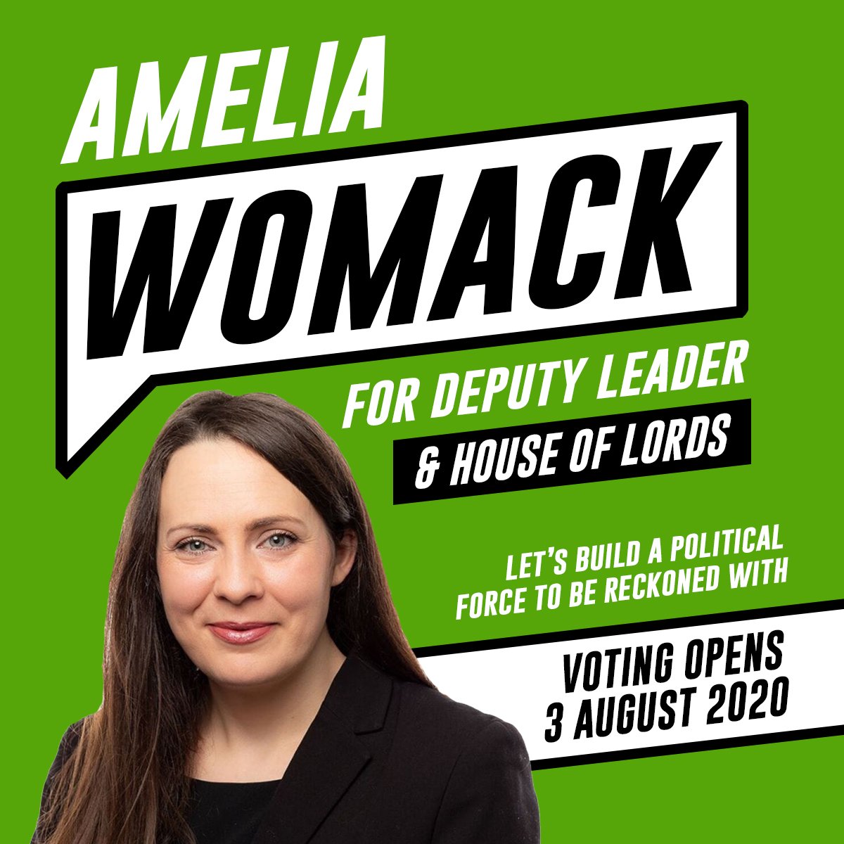 I am proud to be standing to continue my work as deputy leader as well as a candidate for the House of Lords. 

If you want to support me and you're not a member of <a href="/TheGreenParty/">The Green Party</a> then join today to vote in both of these elections.

join.greenparty.org.uk
