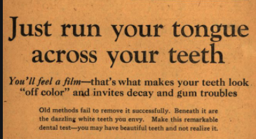 In the early 1900s, only 5% of Americans brushed their teeth daily. 5 years later it was 80%.What changed?Claude Hopkins ad campaign.