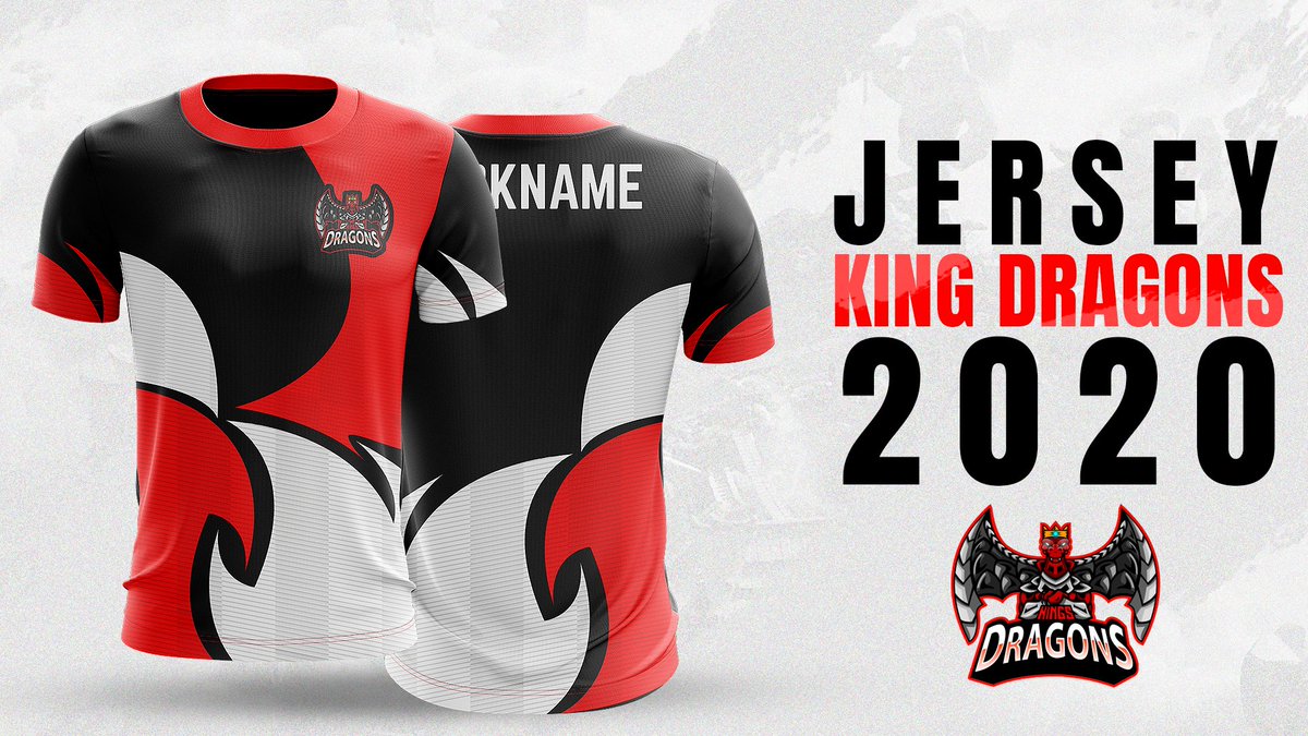 New Jerseys for <a href="/KingsDragonsGG/">Kings Dragon's</a>  

All support is appreciated❤️🔁