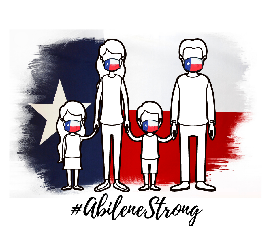 AbileneCVB's tweet photo. We've got youth-size face coverings now to outfit the family, team or troop. Made in Texas, y'all. $10 /$12
Stop by @frontiertexas any day or @AbileneCVB M-F to get yours. #RealTexas #AbileneStrong #MaskUp #WednesdayWisdom https://t.co/YXNLQKHhd3