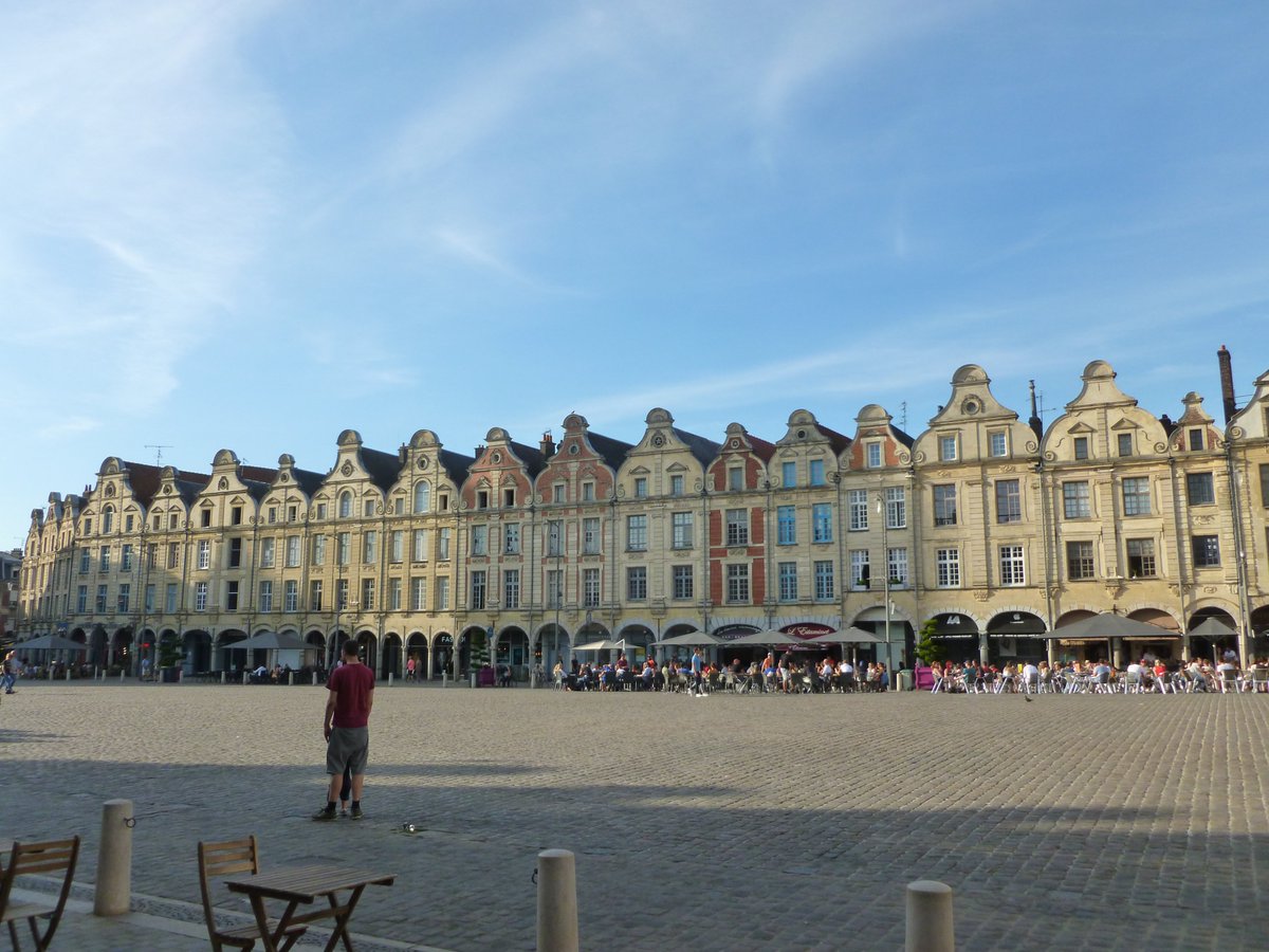 historyupontyne's tweet photo. 22nd July 2019 - Me and the rest of the second wave #CWGFInterns moved to Arras to start our training. These were the first pictures I took over there, and I can still feel how warm it was that first night we sat there together.
#Arras #France https://t.co/5t4kUVvPbj