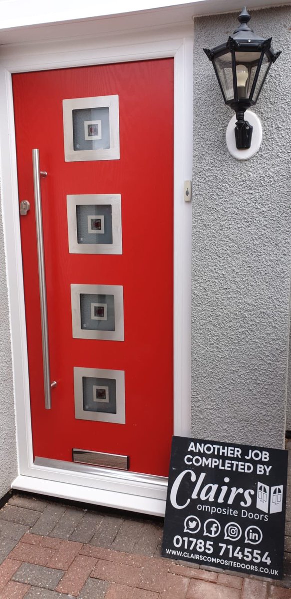 ClairsDoors's tweet photo. New composite doors fitted today in Stafford 01785 714554 #Stafford #Wolverhampton  #stone  #cannock #windowanddoors #compositedoors https://t.co/H5AUnl0DTE