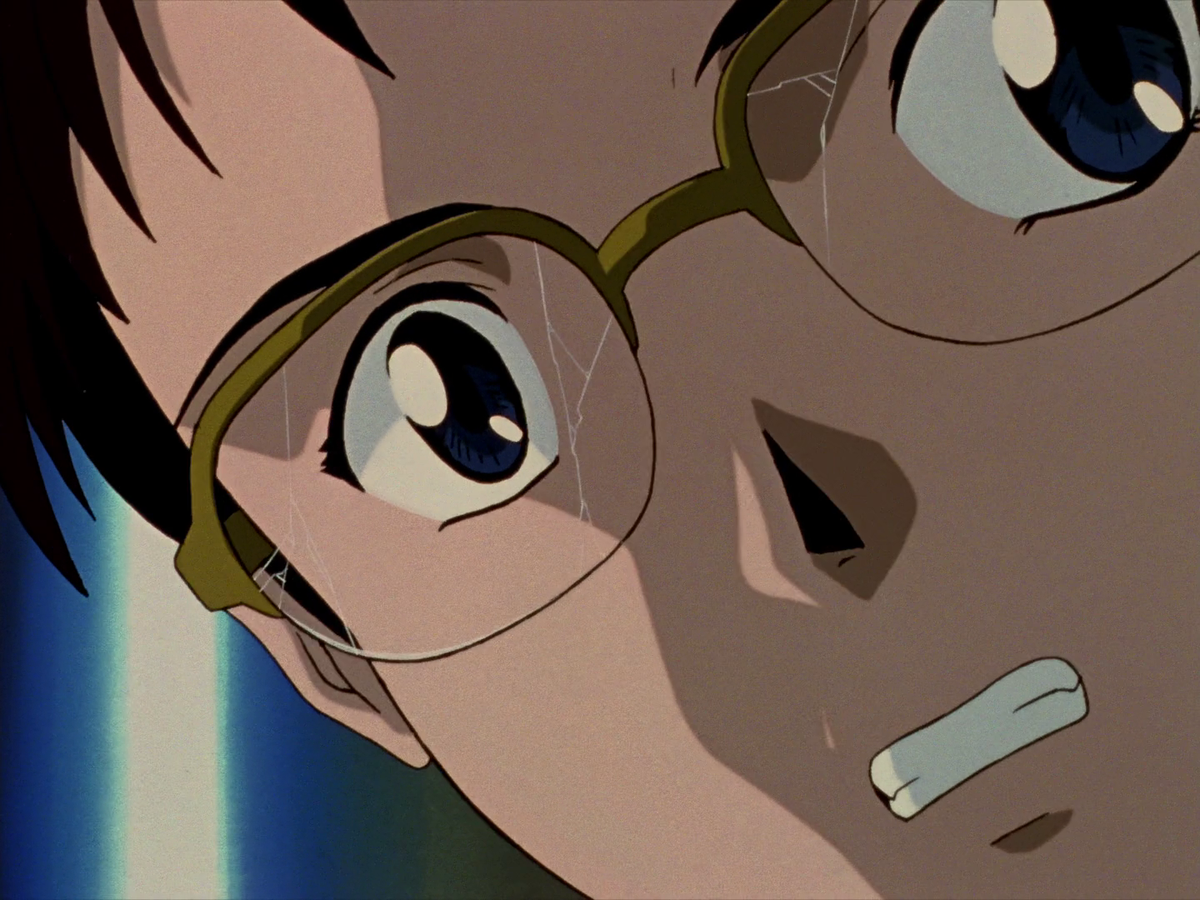 so shinji experiences gender anxiety conditioned by misato/asuka & mediated thru, imo, gendo (QM+i talk abt the importance of gendo's "gaze" in signalling Things). there's also this interesting cap in EoE that a lot of tumblr users used 2 talk abt, where shinji "has" rei's body.