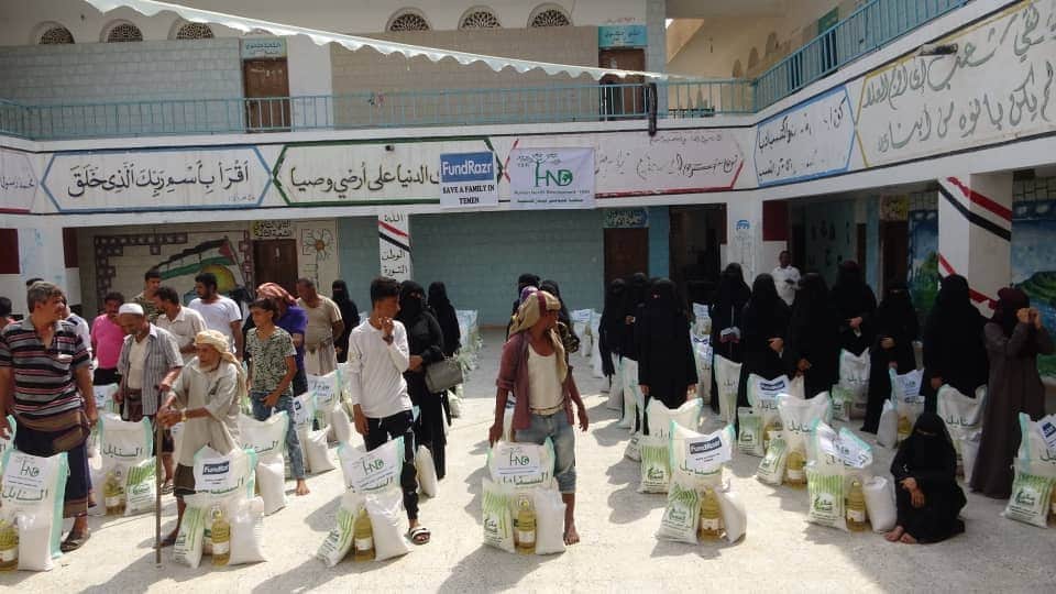 HndOrg's tweet photo. GREAT NEWS to our donors on SAVE A FAMILY IN YEMEN!😍😍
.
"100" food packages were distributed to "100" hungry families in #Hodeidah, most war-affected area in #Yemen.
.
https://t.co/EBb6ZoWE8n
.
Best thanks to all those contributed!.
#YemenCantWait #YemenCantBreathe https://t.co/IK89UdaVak