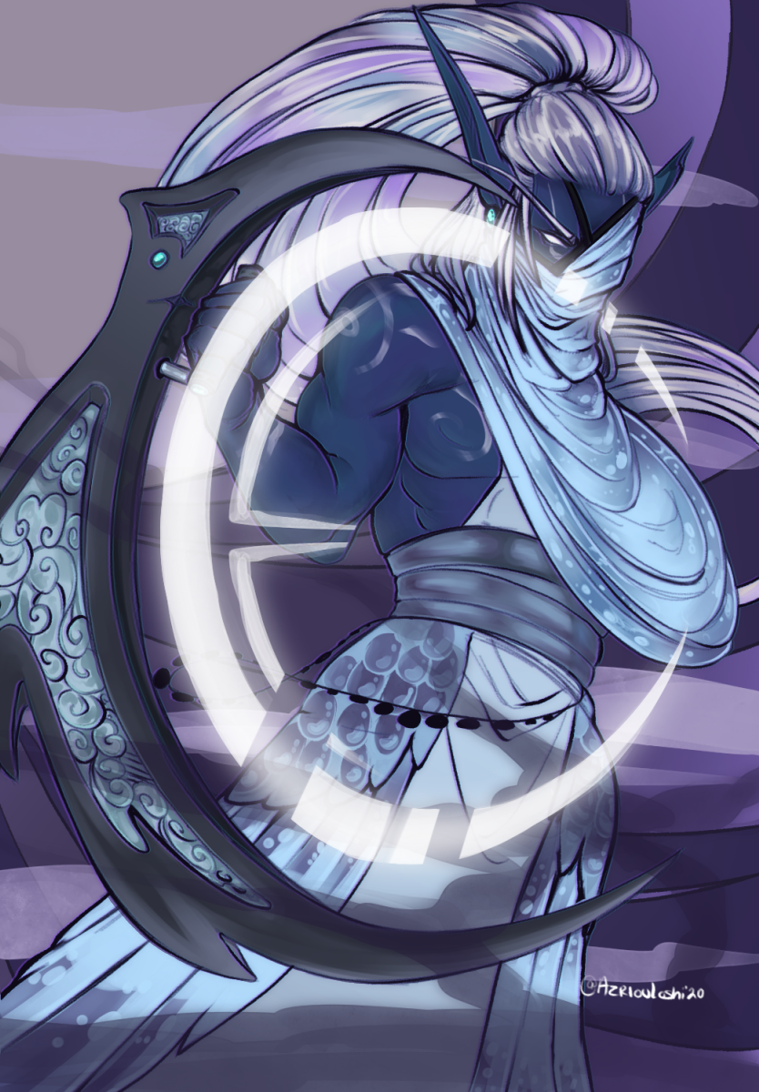 Azriouloshi's tweet photo. #artzerotheclipse 

Playing around with an idea I had for a Nightborne warrior, what a better way to do that then add some art to this tag! :D <3 #worldofwarcraft https://t.co/jJtY2gdAbs