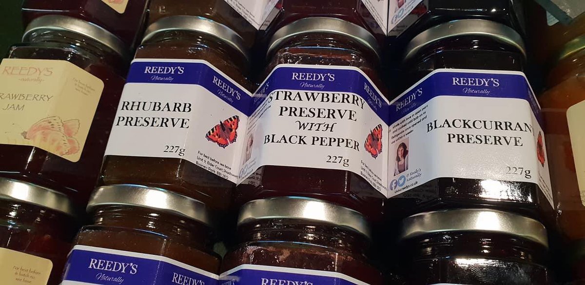 BacupFarmersMkt's tweet photo. Sunday’s Line up @BacupFarmersMkt features @ @ReedysNaturally with a fabulous range of preserves, chutneys, flavoured vinegars and more #bacup #rossendale https://t.co/YSDPtVMzr8