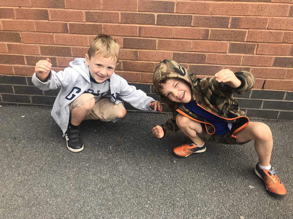 SELeadbetter's tweet photo. @TyntesfieldHR these two rascals are ready for summer holidays! https://t.co/SC2AbtnNlG