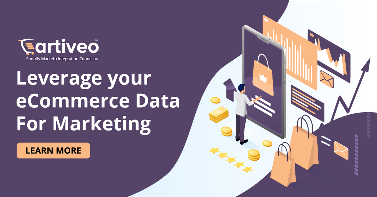 Grazitti's tweet photo. Sync #Shopify customer data, automate order processing, gather leads into #Marketo, automate marketing &amp; sales process, &amp; more - the features of #Cartiveo - Grazitti’s Shopify Marketo Connector is endless so your daily list of chores doesn’t have to be! 👇 https://t.co/G8e3T63Hgs https://t.co/8BdXr2BjX6
