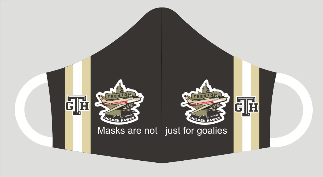 Our 5th shipment of  masks are on their way.  
Get yours by emailing John at jrmcd@live.com

If you've ordered one, arrange a pickup time with John!

Supporting <a href="/leonstrenton/">Leon's Trenton </a> Buy-A-Bed Campaign for <a href="/TMHFoundation/">TMH Foundation</a> 

<a href="/OJHLOfficial/">OJHL</a> <a href="/quintewest/">City of Quinte West</a> <a href="/OurTMH/">Our TMH</a> <a href="/QuinteHealth/">Quinte Health</a> <a href="/TGHProShop/">TGHProShop</a>