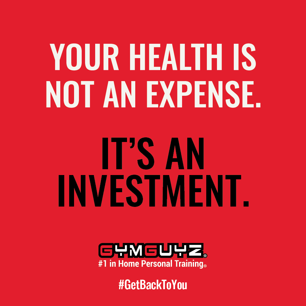 GYMGUYZ's tweet photo. Investing in your health and wellness ultimately means investing in you. Make yourself a priority. #GetBackToYou https://t.co/l7xtjWICBx