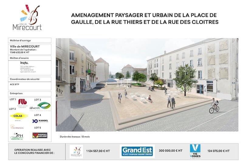 JUNGPascal4's tweet photo. Mirecourt fait peau neuve.
Bientôt devant la Banque Kolb... https://t.co/f4OPZNarvZ