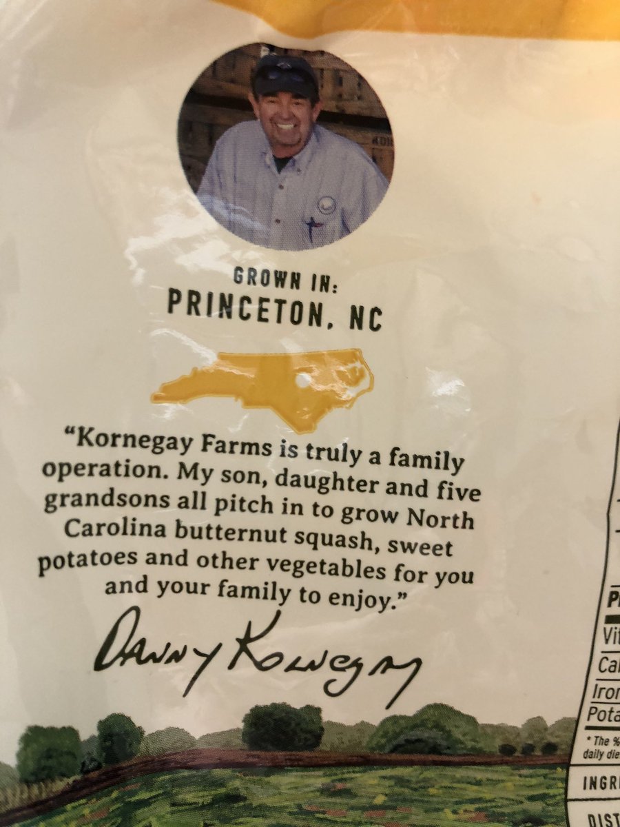 Tatergirl76's tweet photo. Last time I tweeted about him, he was toppin’ and suckerin’, today he’s been promoted to frozen squash cover boy! 🤣 #DKadventures #butternutsquash #frozenvegetables https://t.co/1jRSinvDsX