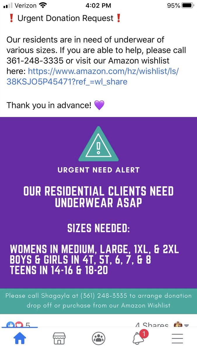 Purple door is in urgent need of some items. If you can help please do 💜 Stu Co and Sr Co points will be awarded for any donation. Contact Ms Zamora.