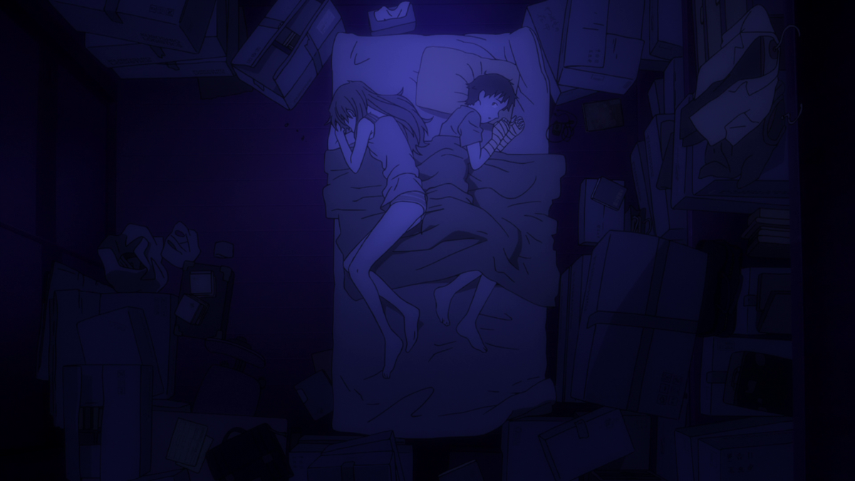 rebuild!shinji also seems less consumed by the ~male gaze, most Obvious in ~this~ broken parallel. so i do think its fair 2 say his Rebuild arc is less concerned w struggles w patriarchy+"becoming a man". rebuild overall is pretty ambivalent to gender (and psychoanalysis).