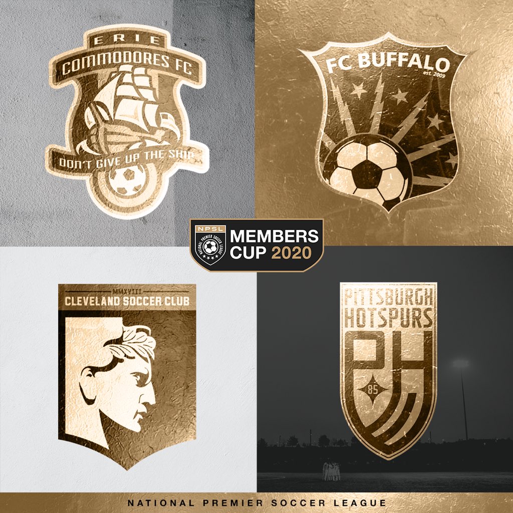 SoccerCLE's tweet photo. Itching to see a match in person while you show off a stylish new mask? Tickets can be found here for a limited time. https://t.co/cMr0W6l1Pj. #MembersCup #NPSL https://t.co/9uBUFBSvHz