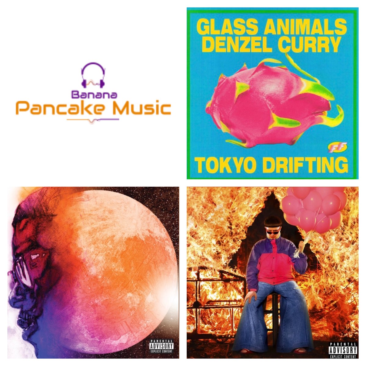 bancakemusic's tweet photo. Music that I'm loving this week!! #music #musicproduction #newmusic #newmusicfriday #musicreview @GlassAnimals @denzelcurry @KidCudi @ratatatmusic @Olivertree 

Banana Pancake Music: What I'm Listening To! July 22/20 https://t.co/Smd8qApSmm https://t.co/N2DSIT0nga