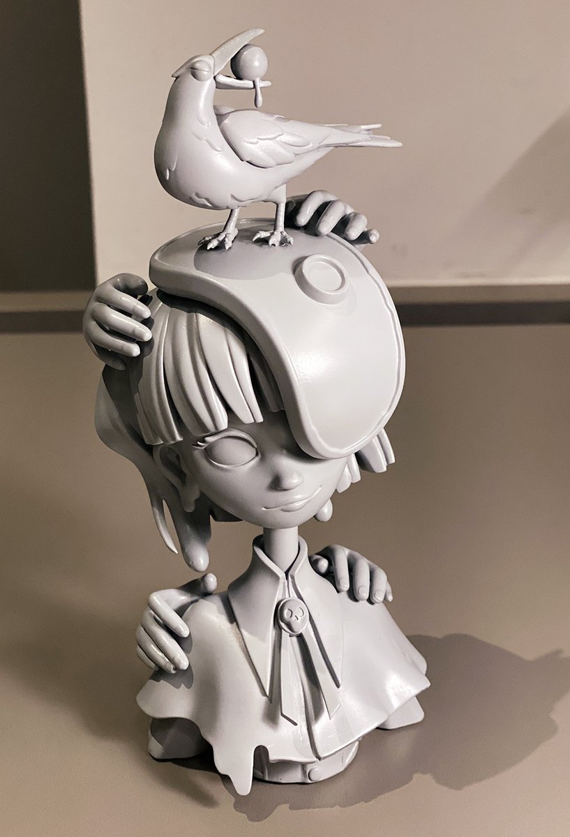 mz09art's tweet photo. Sem palavras com a modelagem e impressão 3D que a @zaphk fez da minha personagem. 😱😱😱😍😍

Lanço a braba pra produzir mais copias do toyart? https://t.co/2wKAtJgi1M