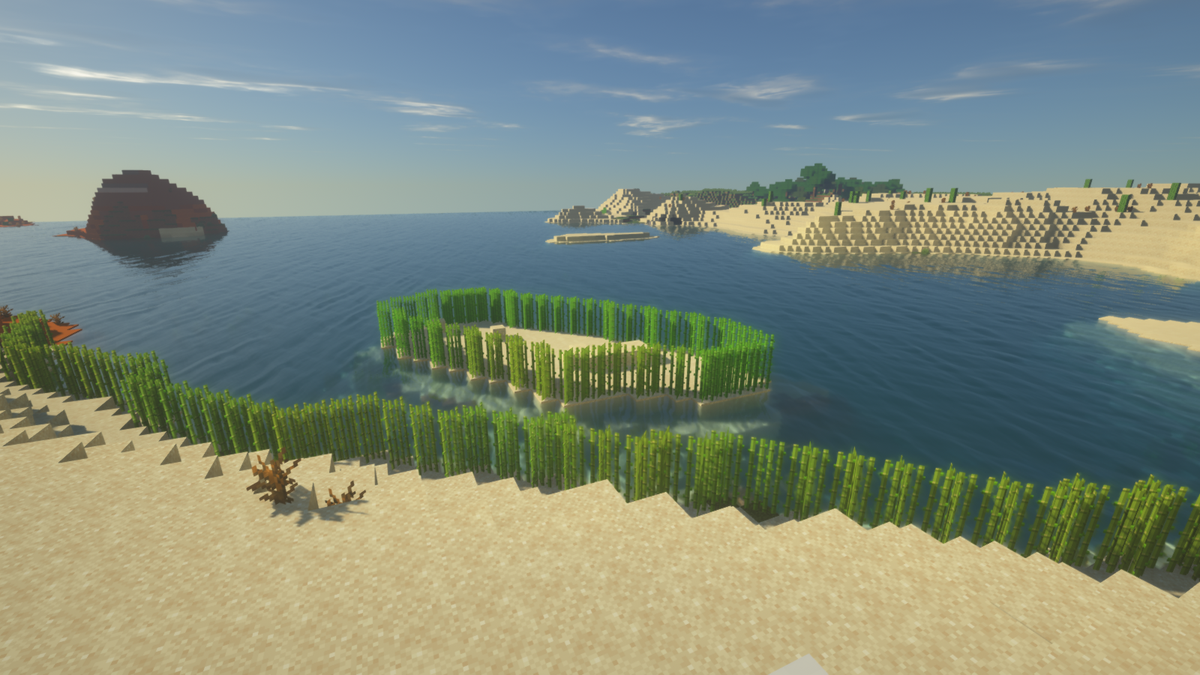 dummyies1's tweet photo. House is looking a bit better today, still have a lot to go. Sugarcane farm be mighty thicc now. Overall, a pretty good day in #Minecraft . https://t.co/KDS9Puq0wi
