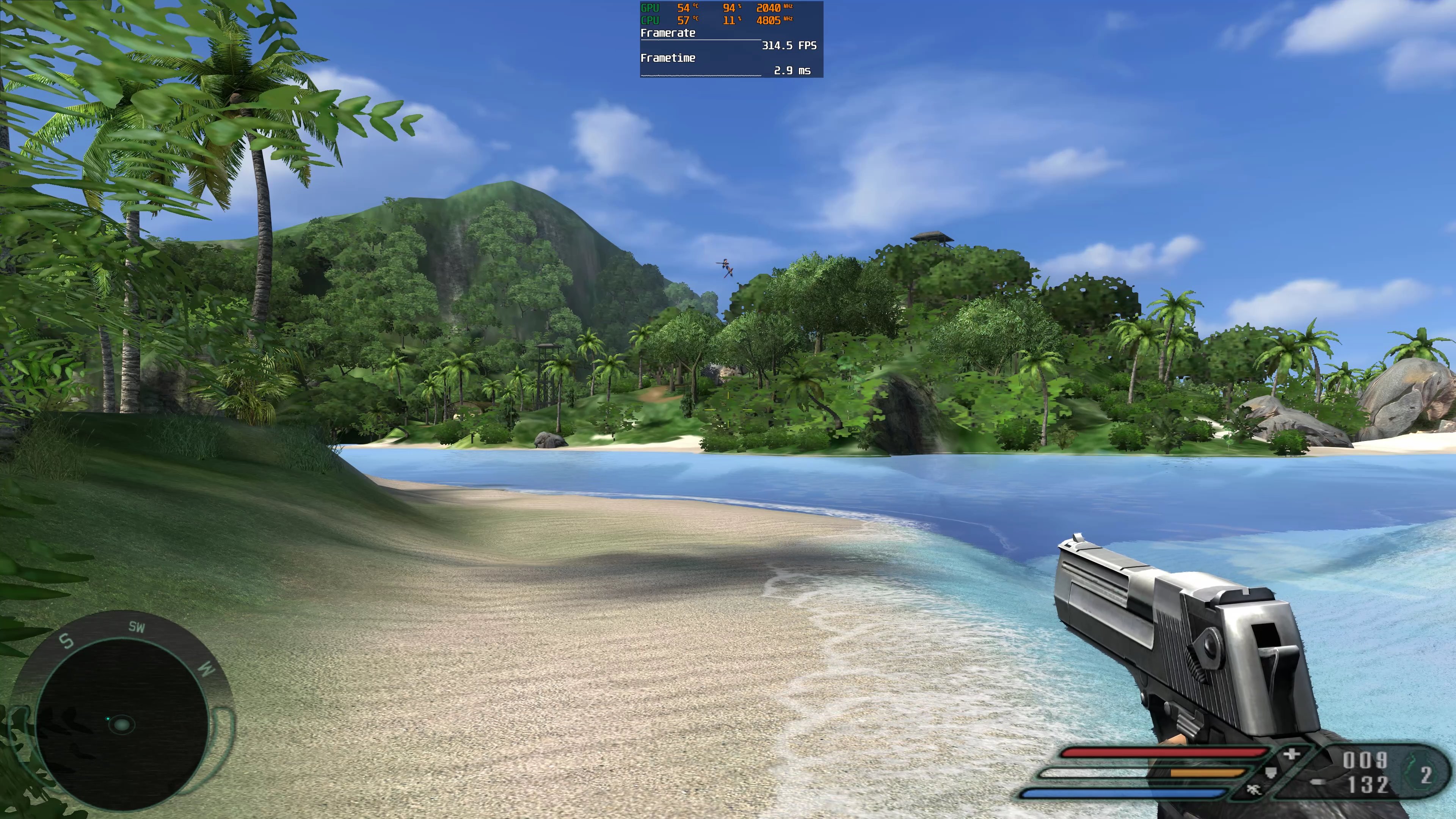 Hidebusa 超久々にfarcry１をpcでプレイ これで最高画質設定 の4k 16年という歳月の進化を感じますな 15年後のゲームのグラフィックスはどうなるのか ハリウッドのcgのような実写レベルにはなっているかな Farcry ファークライ T