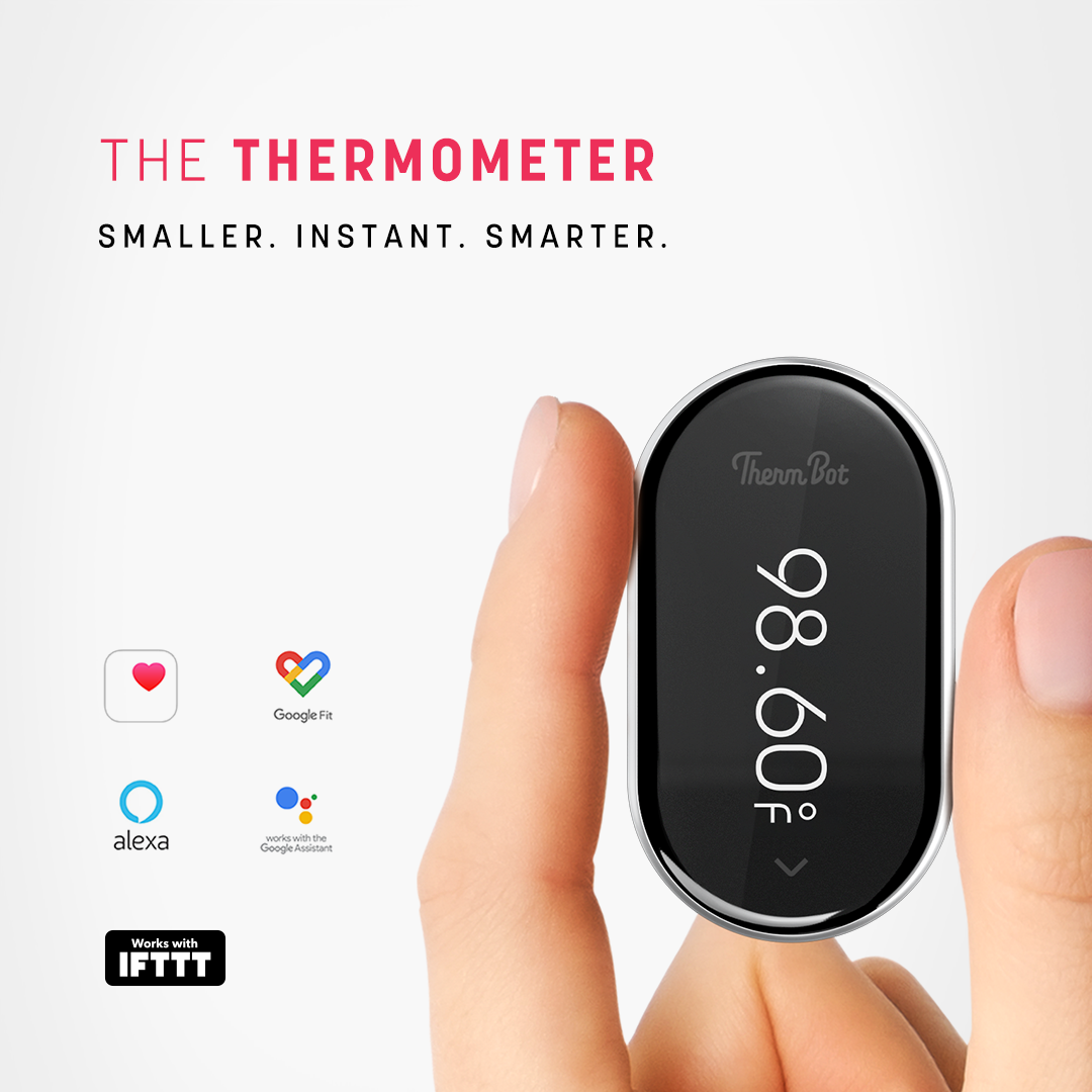 ThermBot's tweet photo. Coming July 2020. First 5,000 Get $51 OFF. Sign Up Now: https://t.co/WogjO61Sm2 @ThermBot

At home or on the go, ThermBot delivers instant temperature readings with 100% accuracy plus smart home assistants &amp; #IFTTT integration. https://t.co/ceBvnNJUDC