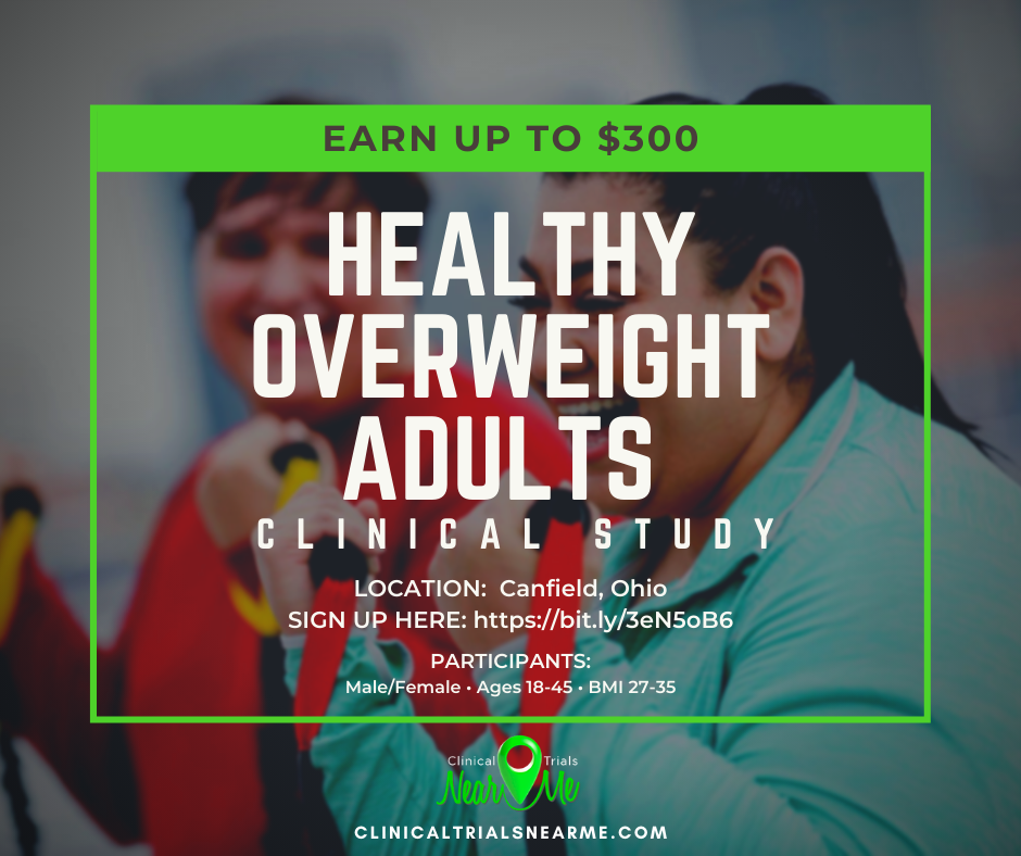 TrialsNearMe's tweet image. We're in search of healthy, overweight patients to test the effects of daily supplimentation with AxiPhen in this #ClinicalStudy located in #Canfield, #Ohio
.
Visit the link to get the details &amp;amp; apply - earn up to $300: bit.ly/3eN5oB6