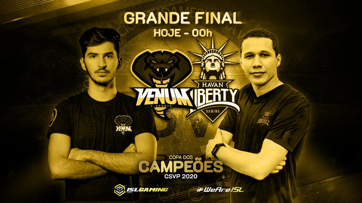 TeamNSeSports's tweet photo. É AGORA!!! 

FINAL DA #CopaDeCampeonesCSVP 

@VenuM_eSports X @havanliberty 
 
No destaque os craques @LuGuToledo e @NSE_TMaciel 

https://t.co/4xCR8ZNyyi
https://t.co/4xCR8ZNyyi
https://t.co/4xCR8ZNyyi https://t.co/OFcVTM3hxb