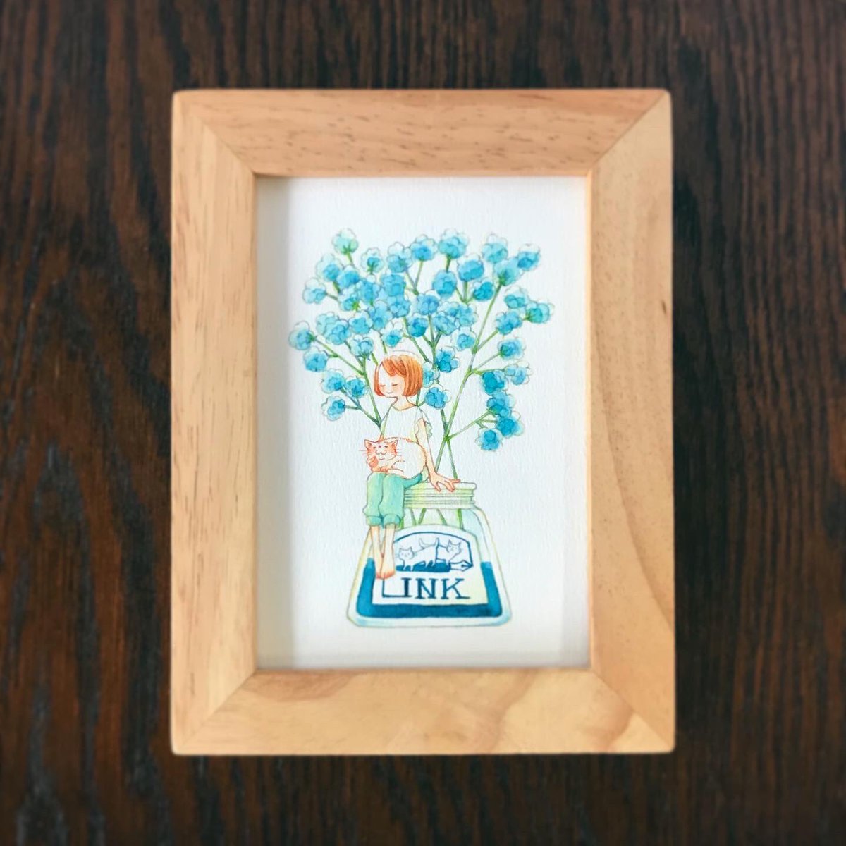 さび 色鉛筆 透明水彩 マリンブルーインク 完成しました 青は ホルベインさんの Holbeinart マリンブルーです くっきりした色でインクみたい と常々思っていました かすみ草は インクの色で 染まっています T Co さび 色鉛筆 透明水彩 マリンブルーインク 完成しました 青は ホルベインさんの Holbeinart マリンブルーです くっきりした色でインクみたい と常々思っていました かすみ草は インクの色で 染まっています T Co