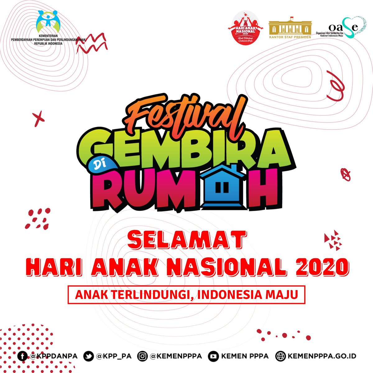 Halo #Healthies, Hari ini 23 Juli 2020 diperingati sebagai Hari Anak Nasional.

#GembiraDiRumah #HAN2020 
#HariAnakNasional #AnakTerlindungiIndonesiaMaju