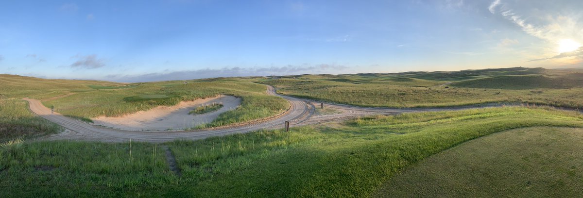 professorpuddle's tweet photo. Course is looking good, had to stop and appreciate the view this morning https://t.co/tynwHWwh76
