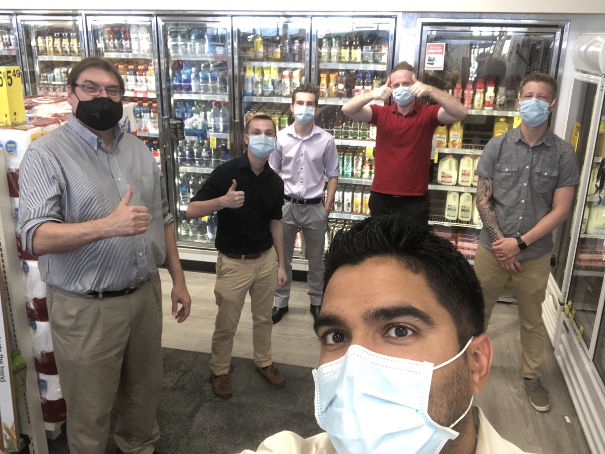 Look at these guys diving right into inventory day at 1657 in York, PA! Thanks to all the ladies and gentlemen who supported the inventory, especially our 2 FS interns, Jimmy and Justin! 🥳🤩 #development #shrinktheshrink #smitinabit