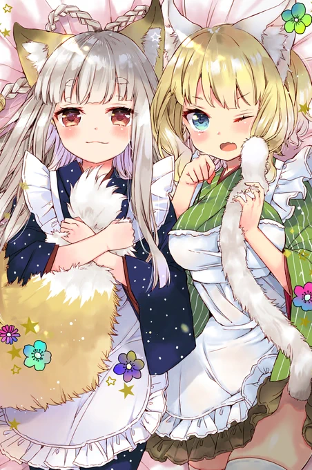 モフモフス好きの方に届いてほしいー!??#女の子のイラストだけで興味を持ってくれる方へ届け 