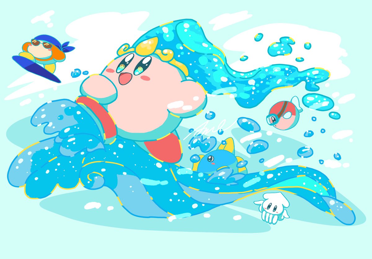 あめ 海のカービィ 綺麗な海に行きたい